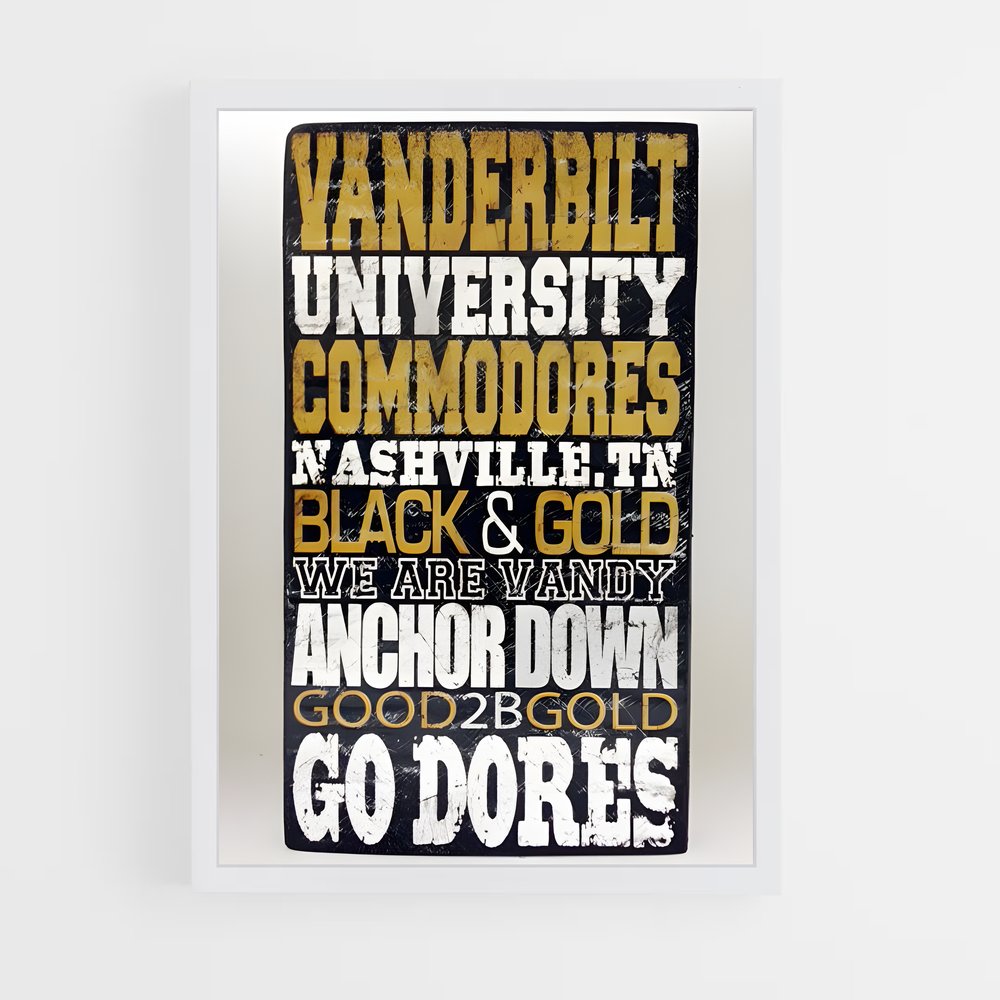Poster Vanderbilt Legacy – affiche Baseball (vue 3)